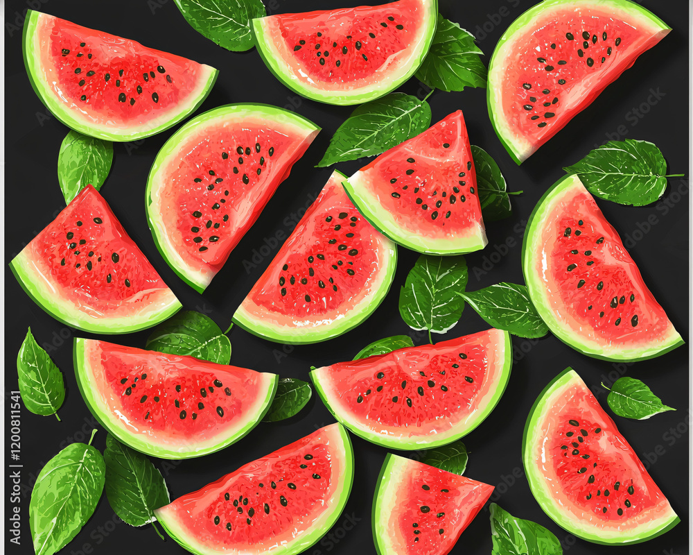 Watermelon Slices Watermelon Slices