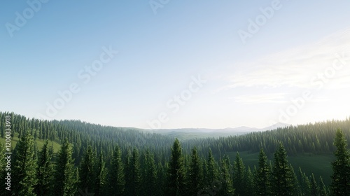 Serene Forest Landscape