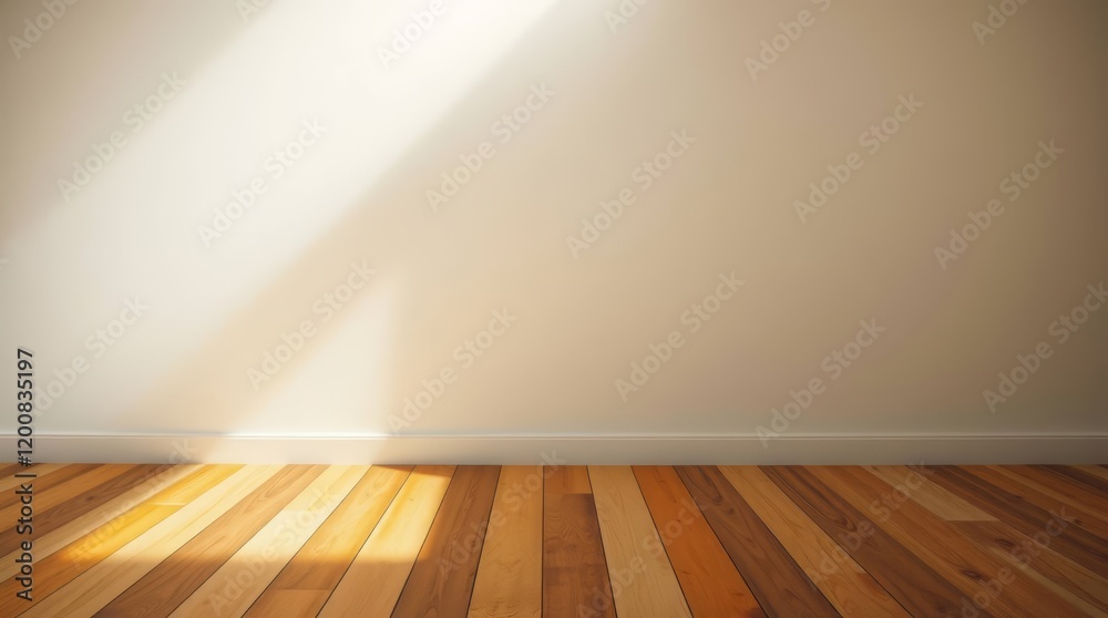 empty room with wooden floor
empty room with wooden floor