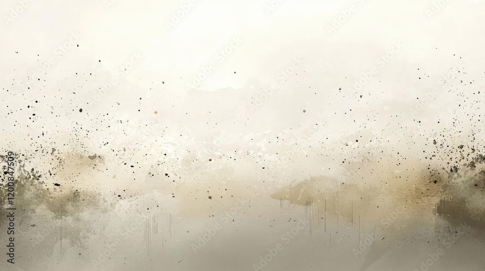 Obraz premium Grunge watercolor concept. Abstract texture with soft colors and splashes, ideal for backgrounds or art projects.