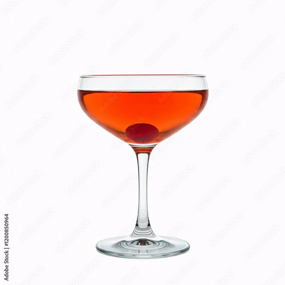 Cocktail in glass isolated on white background with clipping path. Cocktail in glass isolated on white background with clipping path.