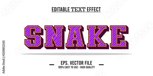 Wallpaper Mural year of the snake, Chinese New Year, snake typography word art illustration, editable text effect, EPS vector file Torontodigital.ca