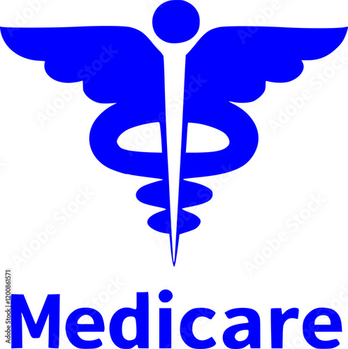 medicare icon vector , medicare logo design