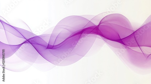 A simple abstract purple background with soft, flowing lines creating a sense of depth. The texture is smooth, transitioning from a rich plum color to a delicate lavender