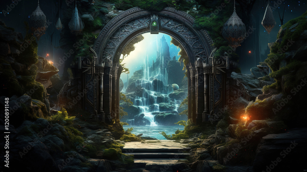 Mystical Gateway to a Hidden Paradise Mystical Gateway to a Hidden Paradise
