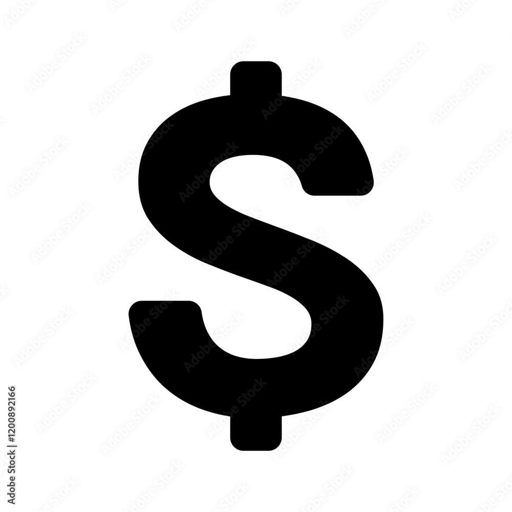 dollar icon or dollar symbol on transparent background dollar icon or dollar symbol on transparent background
