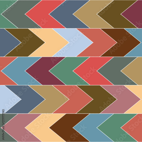 Geometric sharp-angled shapes for websites, textiles, presentations, invitations.