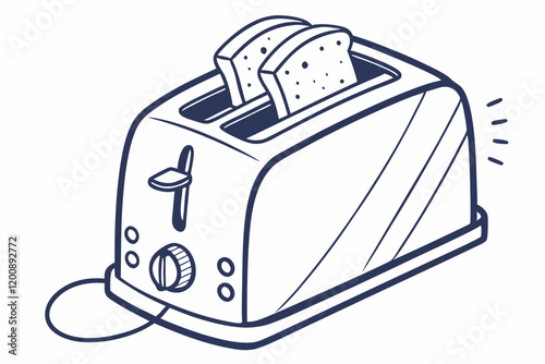 toaster and toast