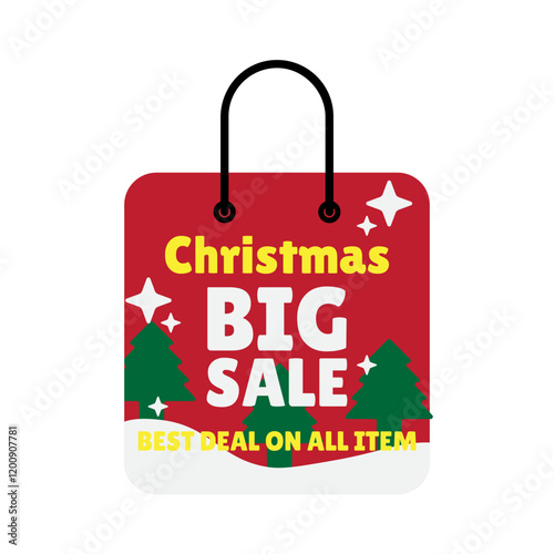 Christmas Big Sale Banner Best Deal All Item