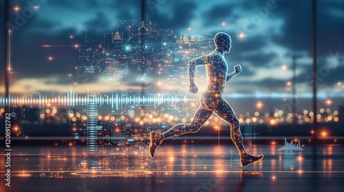 Digital Athlete Integrating Fitness and Technology in a Modern Illumination