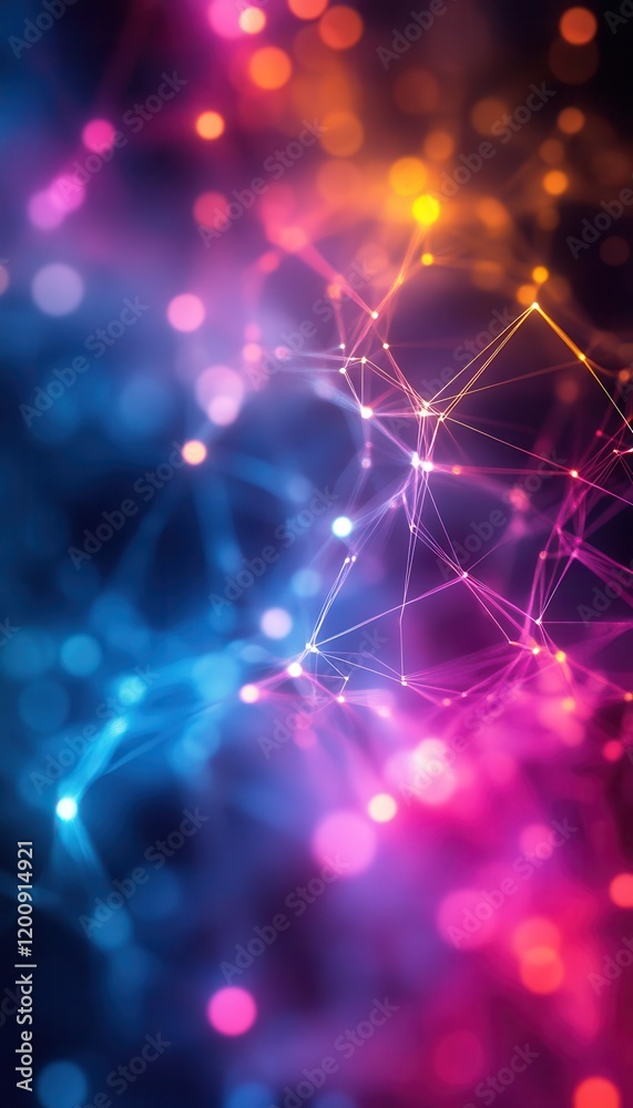 Obraz premium Abstract Network Design
