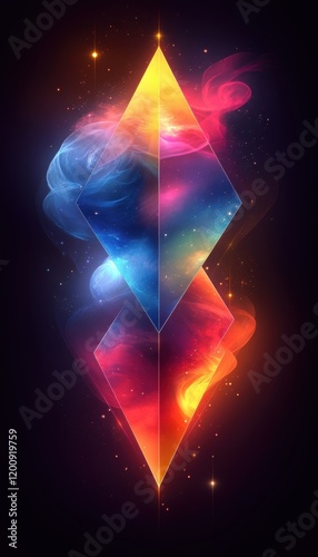 Abstract Geometric Diamond Art