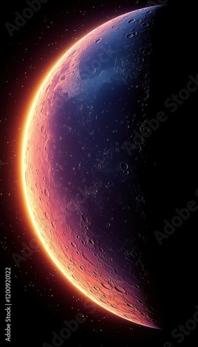 Celestial Planet Sunrise