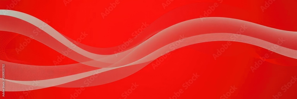 Abstract curved lines on a red gradient background with geometric patterns, technology pattern, futuristic technology, gradient background Abstract curved lines on a red gradient background with geometric patterns, technology pattern, futuristic technology, gradient background