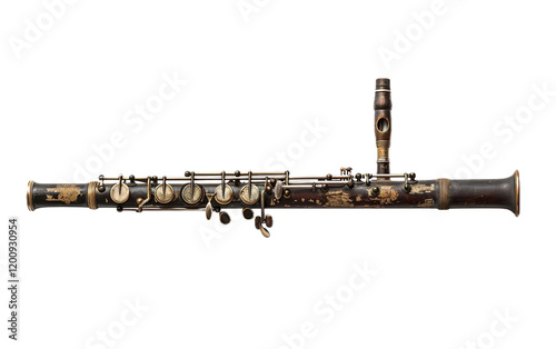 Isolated Oboe on transparent background.PNG