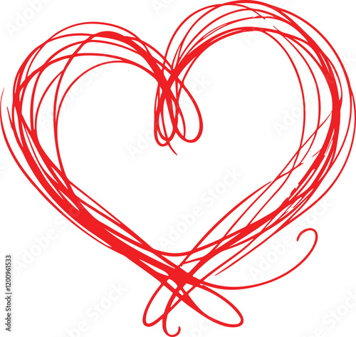 heart shaped candy cane