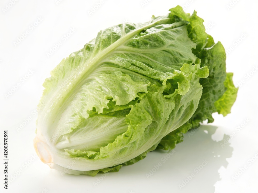Fresh Head of Lettuce Ready for a Healthy Meal Fresh Head of Lettuce Ready for a Healthy Meal