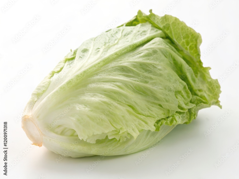 Fresh Head of Lettuce Ready for Cooking Fresh Head of Lettuce Ready for Cooking