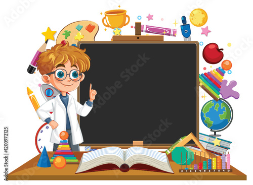 Creative Classroom with Young Scientist