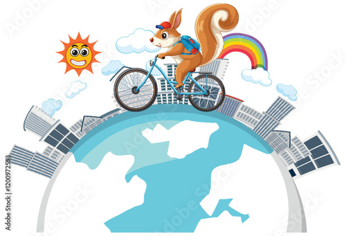 Squirrel Biking Around the World