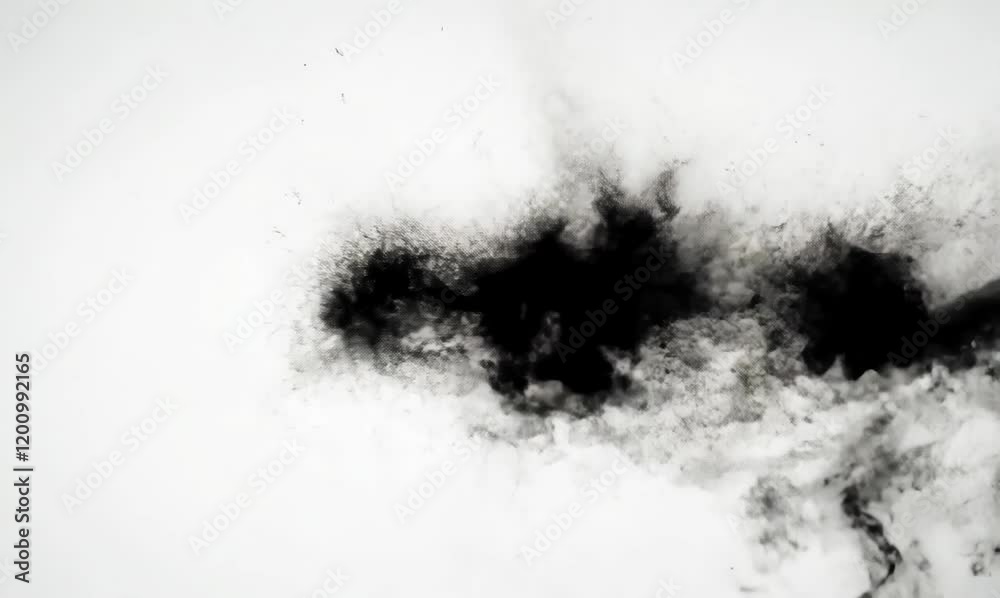 the abrupt transformation of white space by black film dirt the abrupt transformation of white space by black film dirt