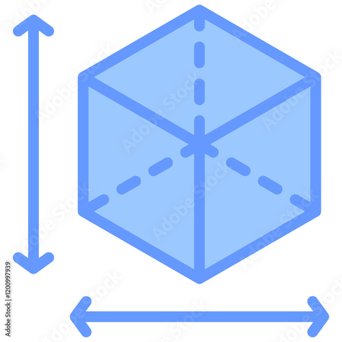 Spatial Blue Icon