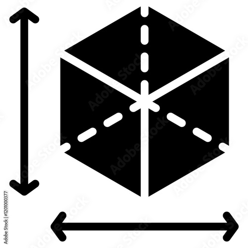 Spatial Glyph Icon