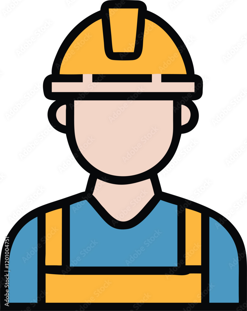 Minimalist Construction Worker Illustration: High-Quality Vector Art
Minimalist Construction Worker Illustration: High-Quality Vector Art