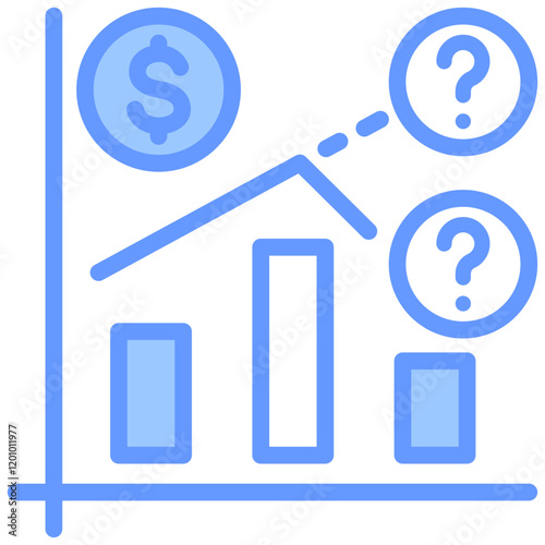 Forecasting Blue Icon