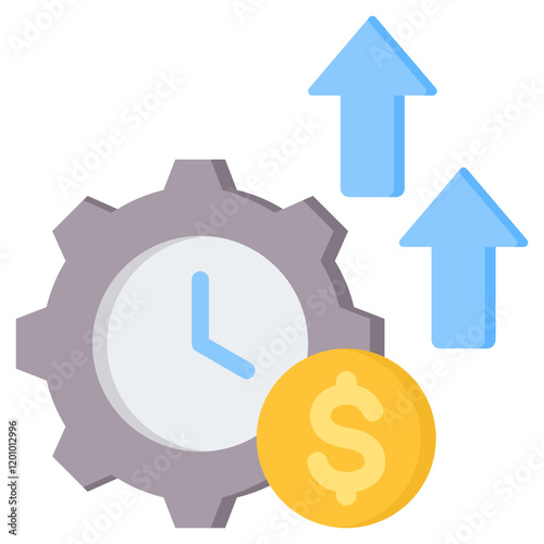 Productivity Flat Icon