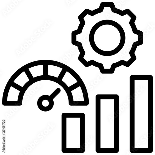 Benchmarking Outline Icon
