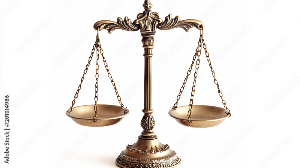 Retro justice scales set isolated on white background. Jpeg version also available in gallery Retro justice scales set isolated on white background. Jpeg version also available in gallery