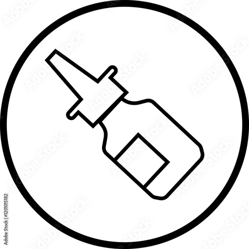Medicine drop bottles icon dropper and ampule realistic mockups. Vector containers of plastic and glass for eye drops and nose or nasal spray pipette or eyedropper and vial medical package design