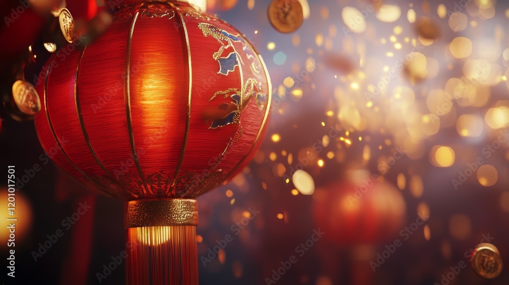 small red lantern Beautifully crafted with detailed and intricate textures. The lanterns are illuminated, showing off the tiny details and against the vibrant red background. small red lantern Beautifully crafted with detailed and intricate textures. The lanterns are illuminated, showing off the tiny details and against the vibrant red background.