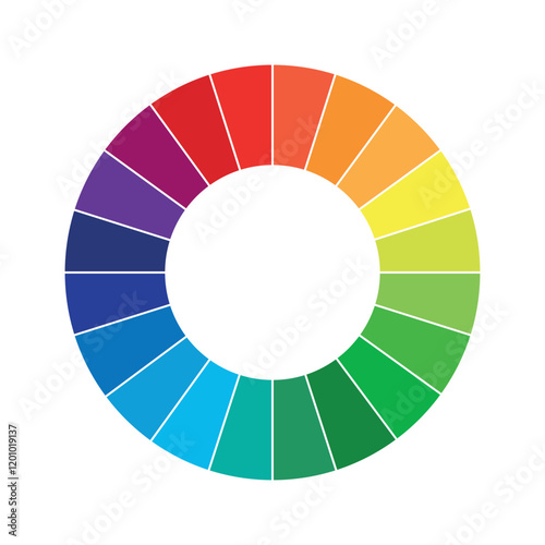 Color wheel | Color Palette | Color Circle | Color Theory | Vibrant Colors | Vibrant Color wheel