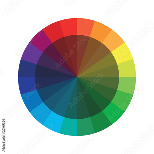 Color wheel | Color Palette | Color Circle | Color Theory | Vibrant Colors | Vibrant Color wheel