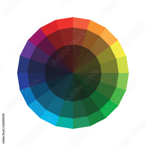 Color wheel | Color Palette | Color Circle | Color Theory | Vibrant Colors | Vibrant Color wheel