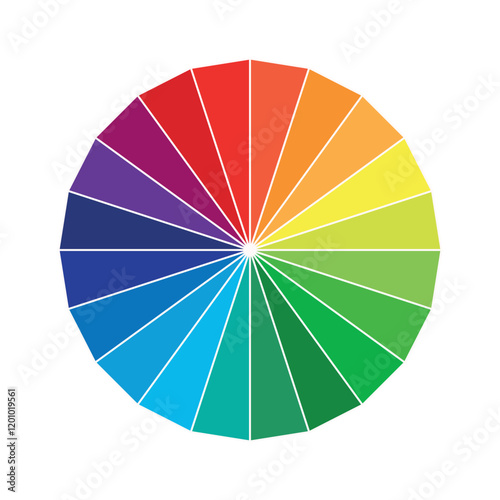 Color wheel | Color Palette | Color Circle | Color Theory | Vibrant Colors | Vibrant Color wheel