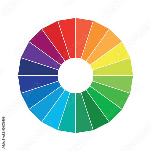 Color wheel | Color Palette | Color Circle | Color Theory | Vibrant Colors | Vibrant Color wheel