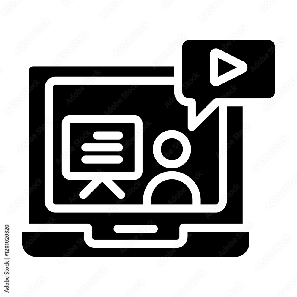 E Learning Icon E Learning Icon