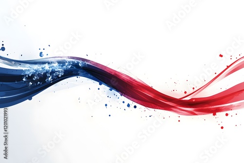 American Flag Symbol Background, Generative AI