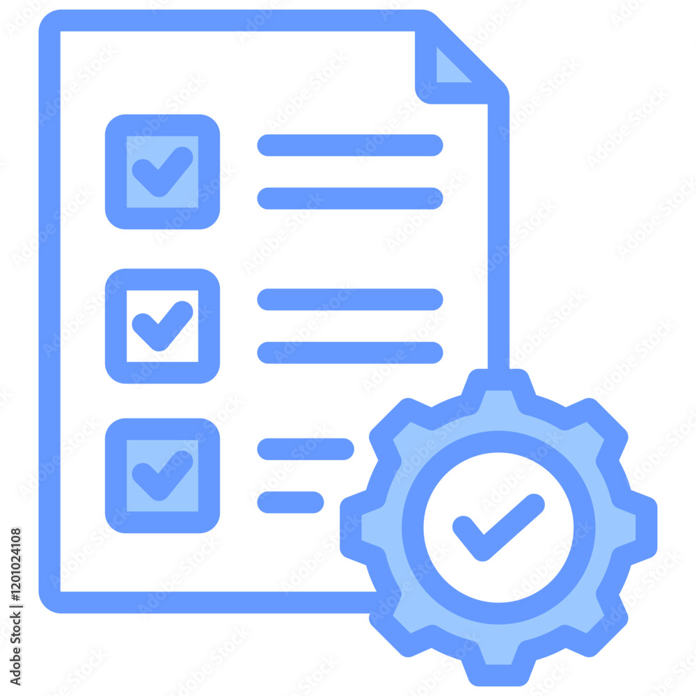 Creditworthiness Standard Blue Icon Creditworthiness Standard Blue Icon