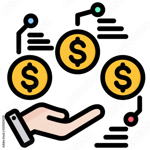 Liability Outline Color Icon