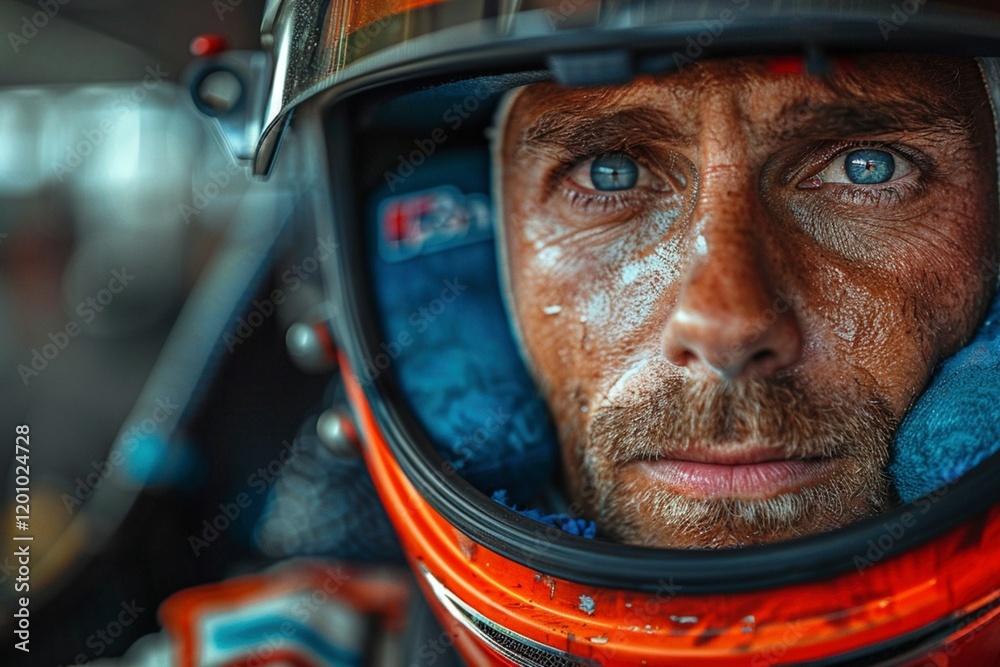 Focused astronaut exploring unknown horizons, space suit reflecting celestial phenomena. Focused astronaut exploring unknown horizons, space suit reflecting celestial phenomena.