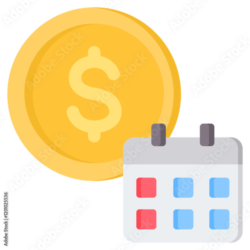 Loan Term Flat Icon