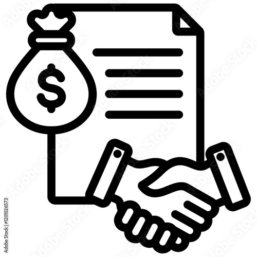 Credit Agreement Outline Icon