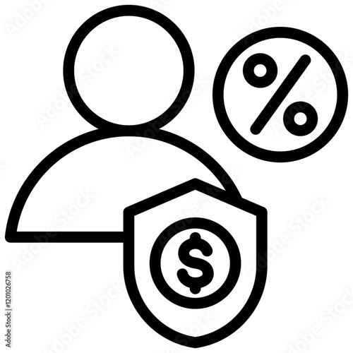 Personal Guarantee Outline Icon
