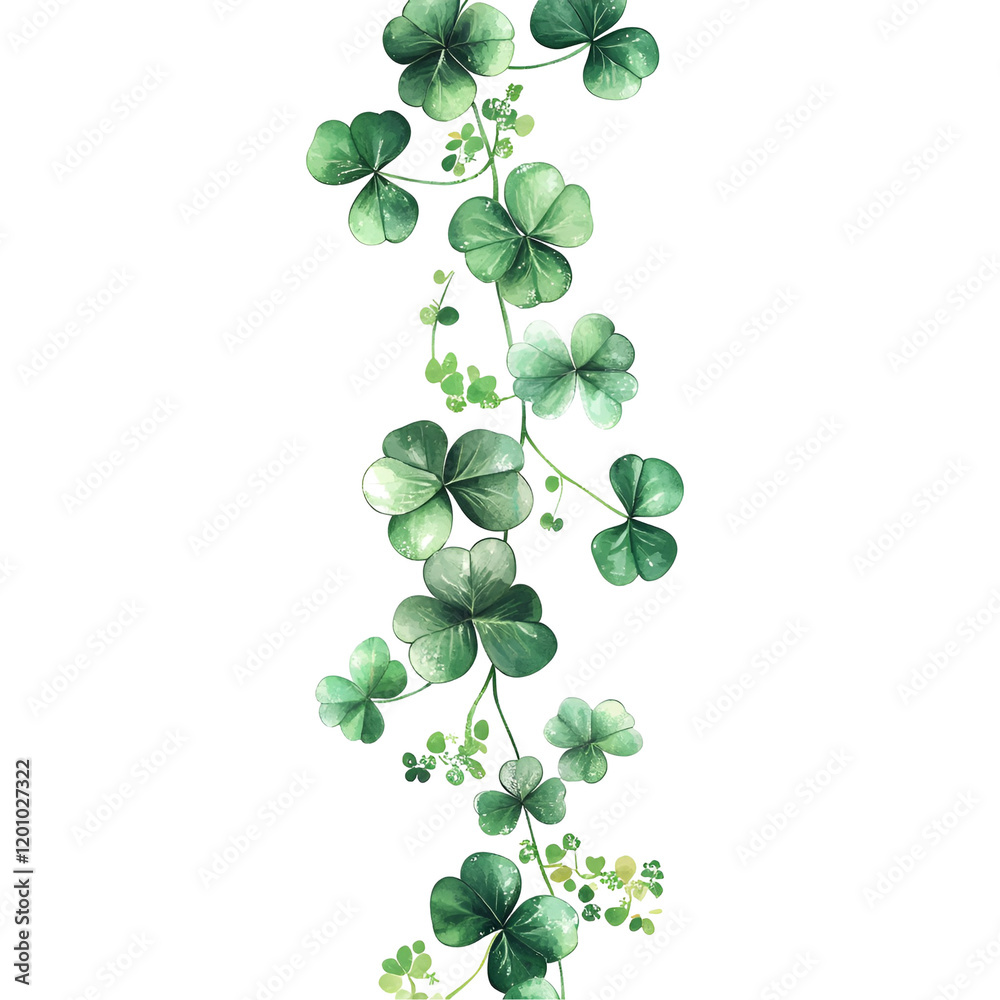 St. Patrick's Day Vector Clipart Illustration St. Patrick's Day Vector Clipart Illustration