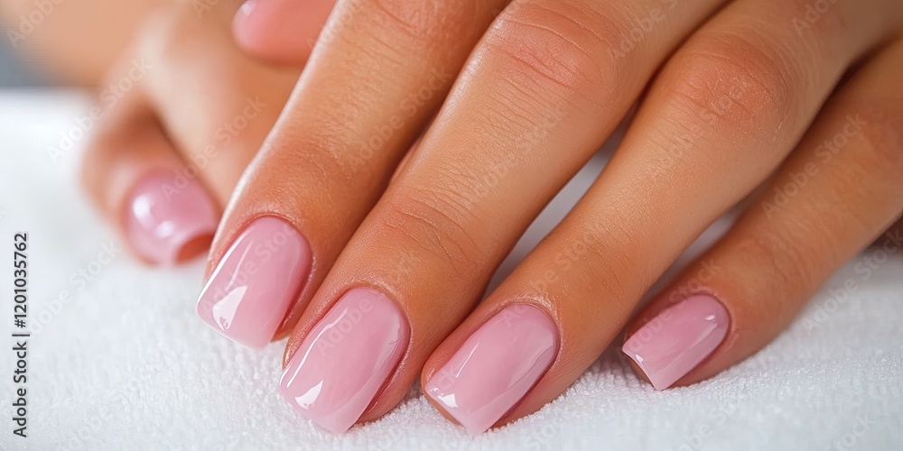 woman getting her nails done, manicure woman getting her nails done, manicure