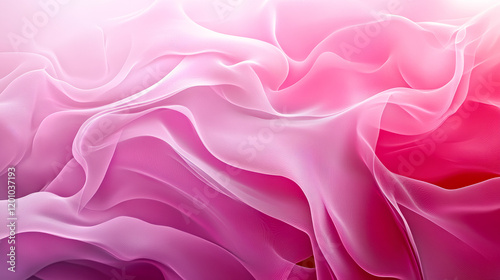 Vibrant swirling abstract art with cloudlike textures
